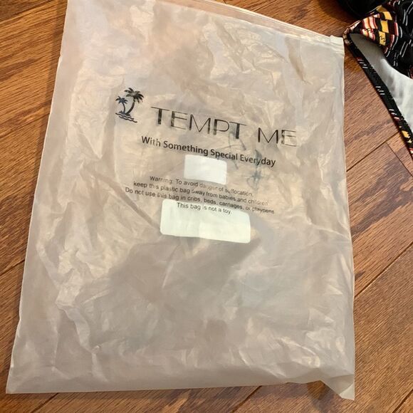 Tempt Me bikini two piece swim set.  High waist - Picture 10 of 10